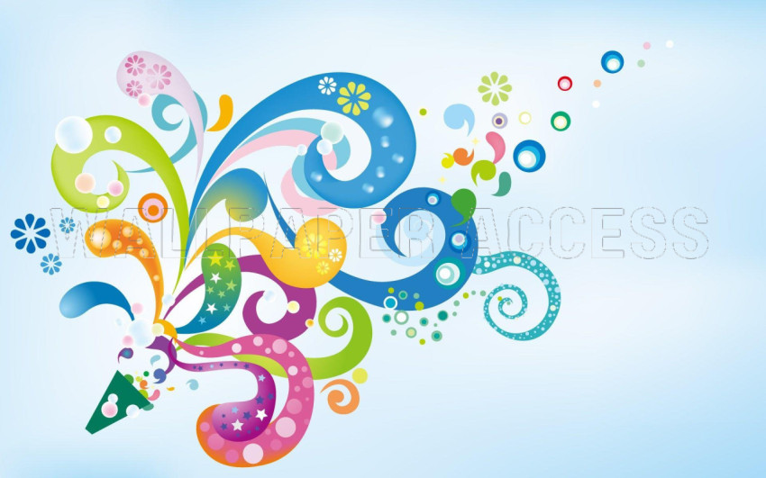 Abstract Colours Wallpapers